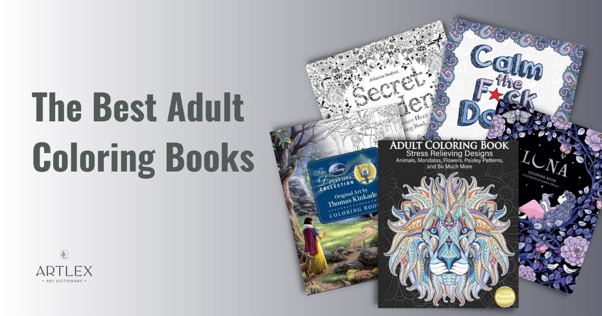 The Best Adult Coloring Books