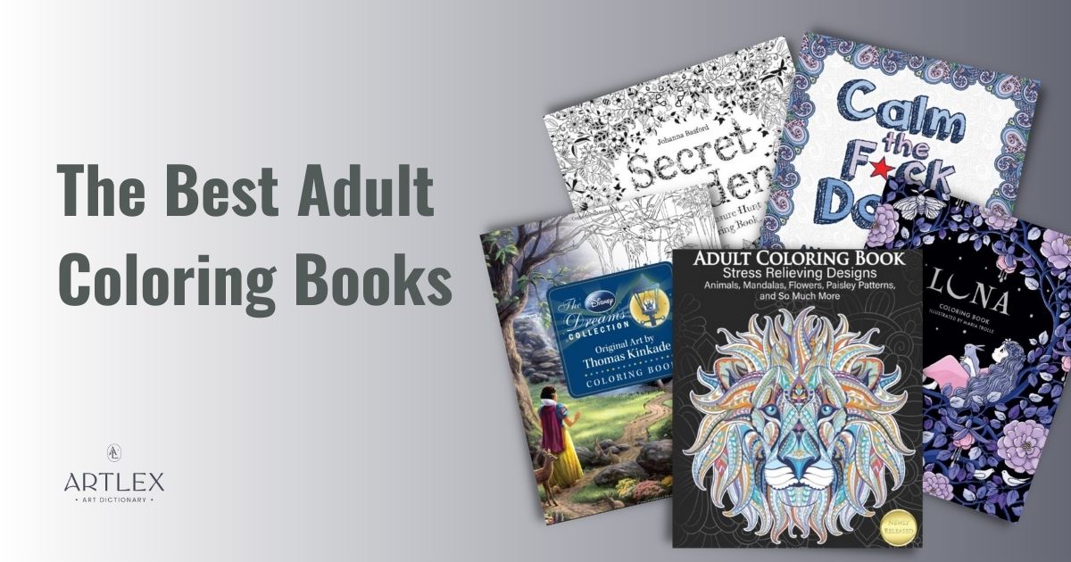 The 5 Best Adult Coloring Books