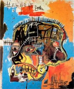 Sans titre (Crâne) 1981. Jean-Michel Basquiat