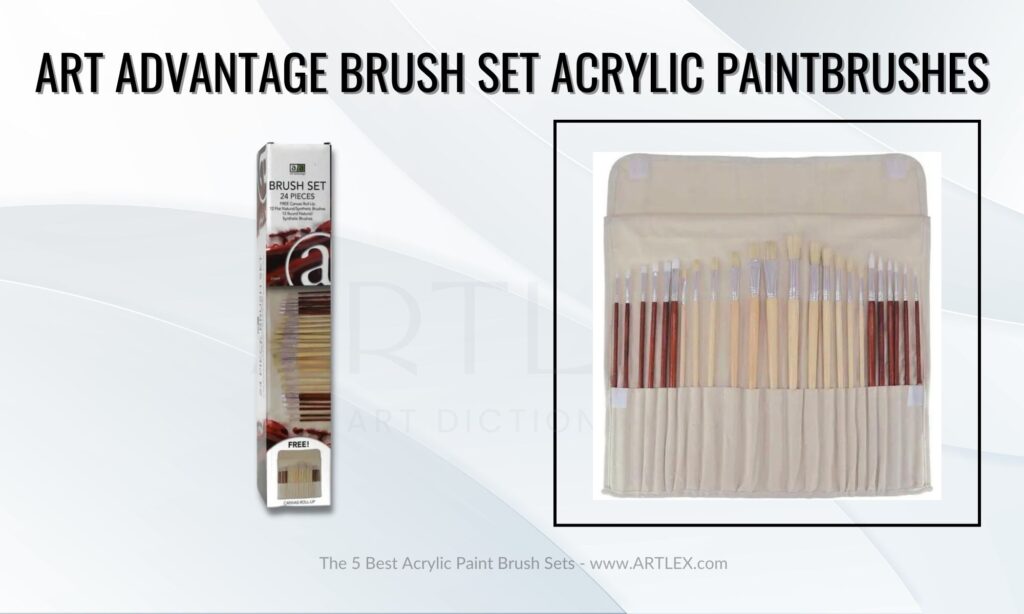 rt Advantage Brush Set Acrylic Paintbrushes