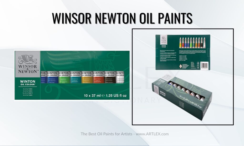 Winsor Newton Oil Paints