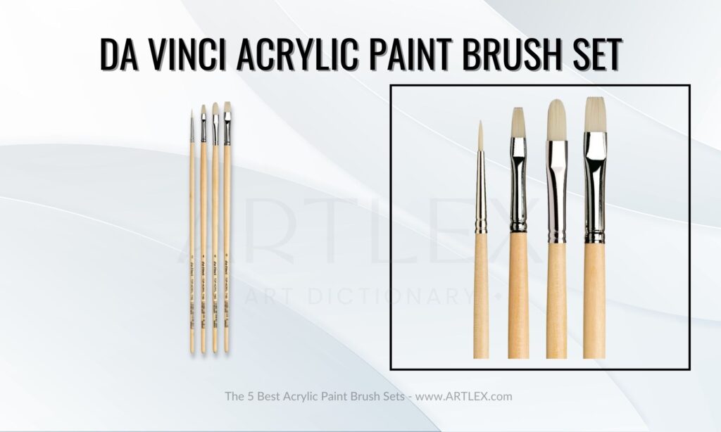 Da Vinci Acrylic Paint Brush Set