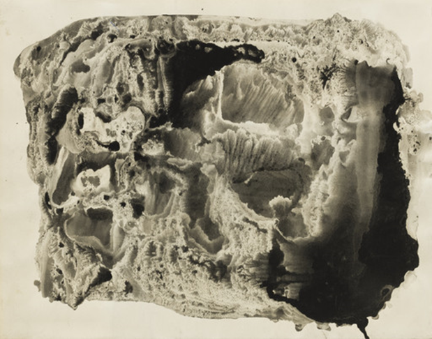 André Breton, UNTITLED, 1935. Decalcomania (ink transfer) on paper, 25.3 x 32.3 cm - The Museum of Modern Art, New York (MoMA)
