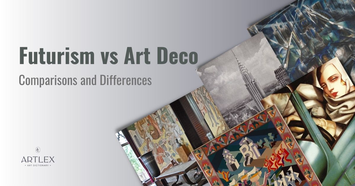 Futurism vs Art Deco Comparisons and Differences