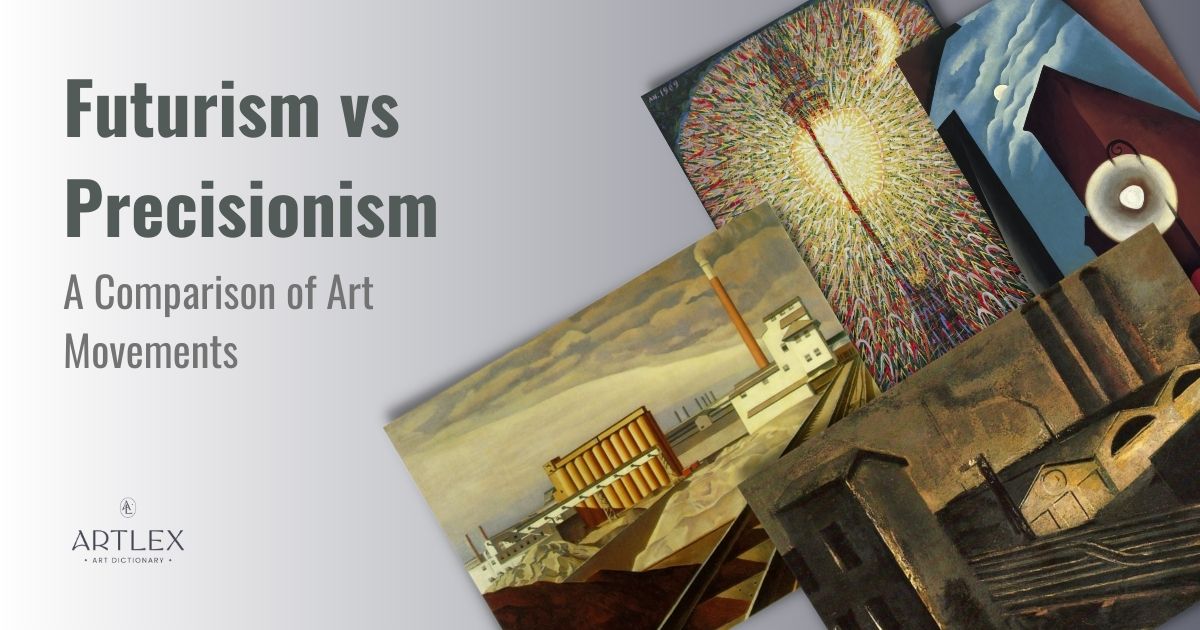 Futurisme vs Précision_ Une comparaison des mouvements artistiques