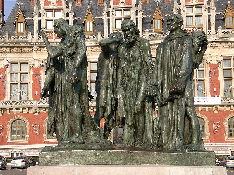 Auguste Rodin, The Burghers of Calais, 1894–85