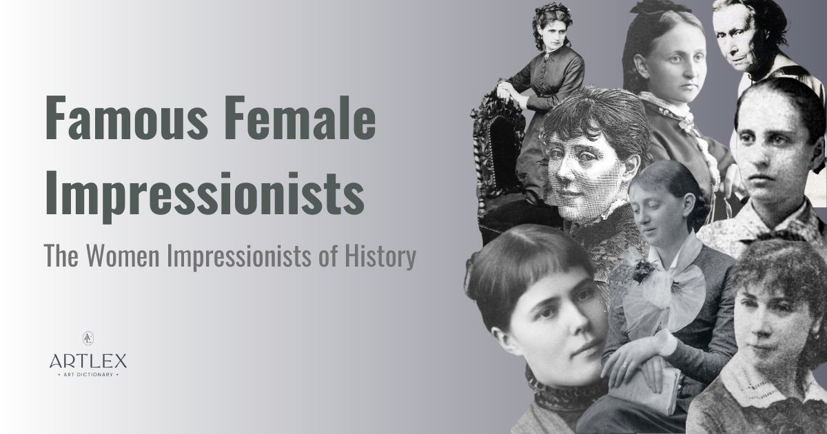 Impressioniste donne famose - Le donne impressioniste della storia - rec