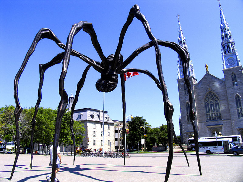 Maman Sculpture at National Gallery of Canada, Ottawa, Canada