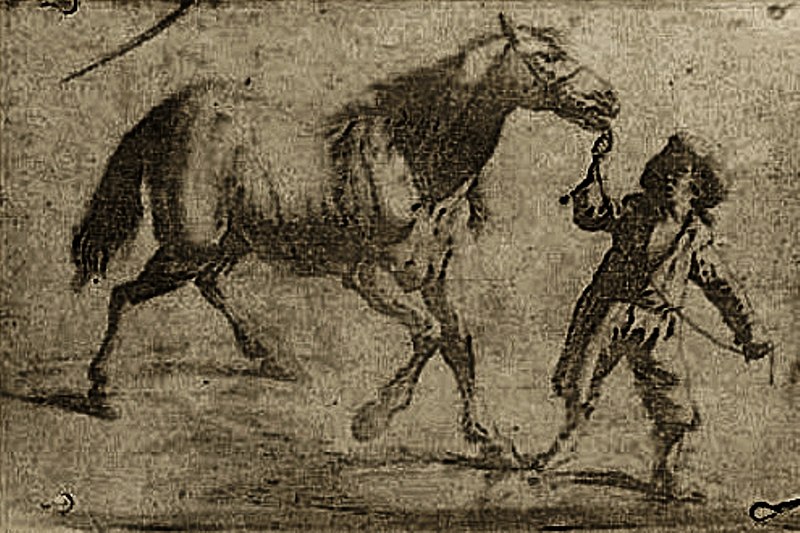 1825, printed from a metal plate made by Nicéphore Niépce