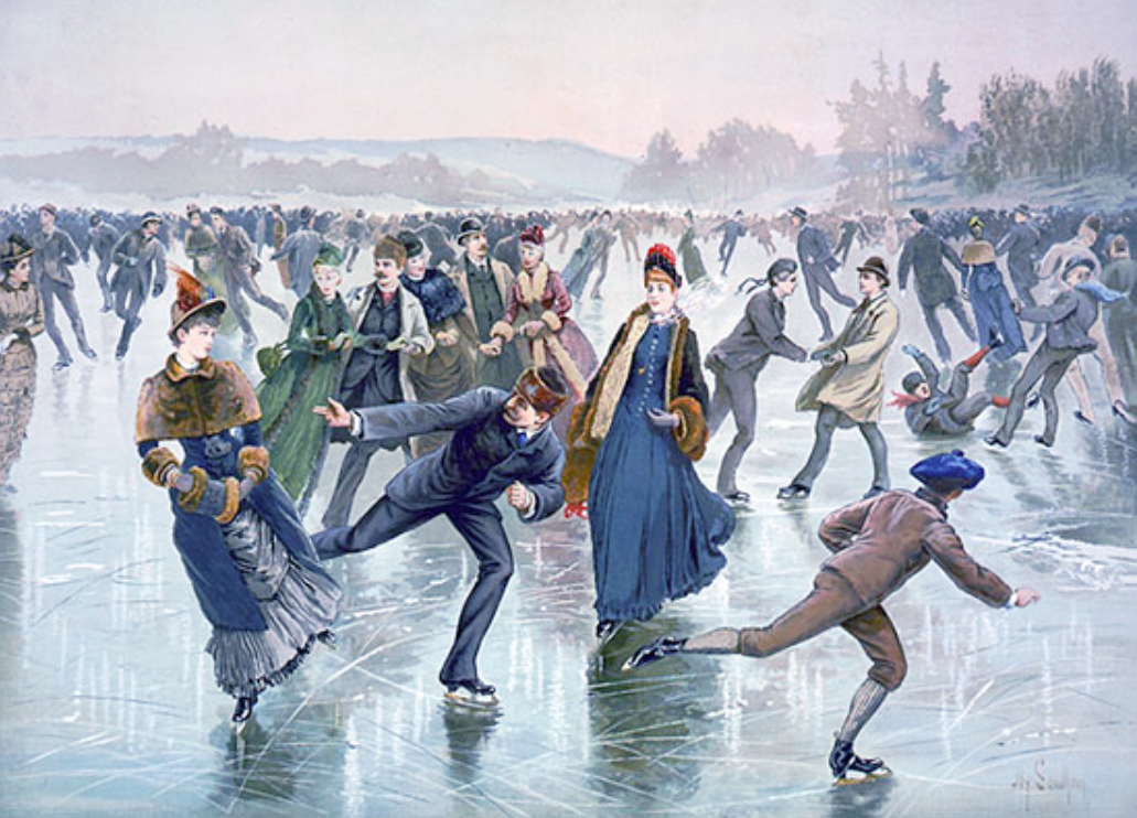 "Ice Skating" by Henry Sandman