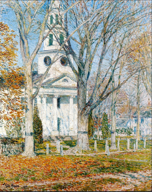 "Church at Old Lyme" by Childe Hassam