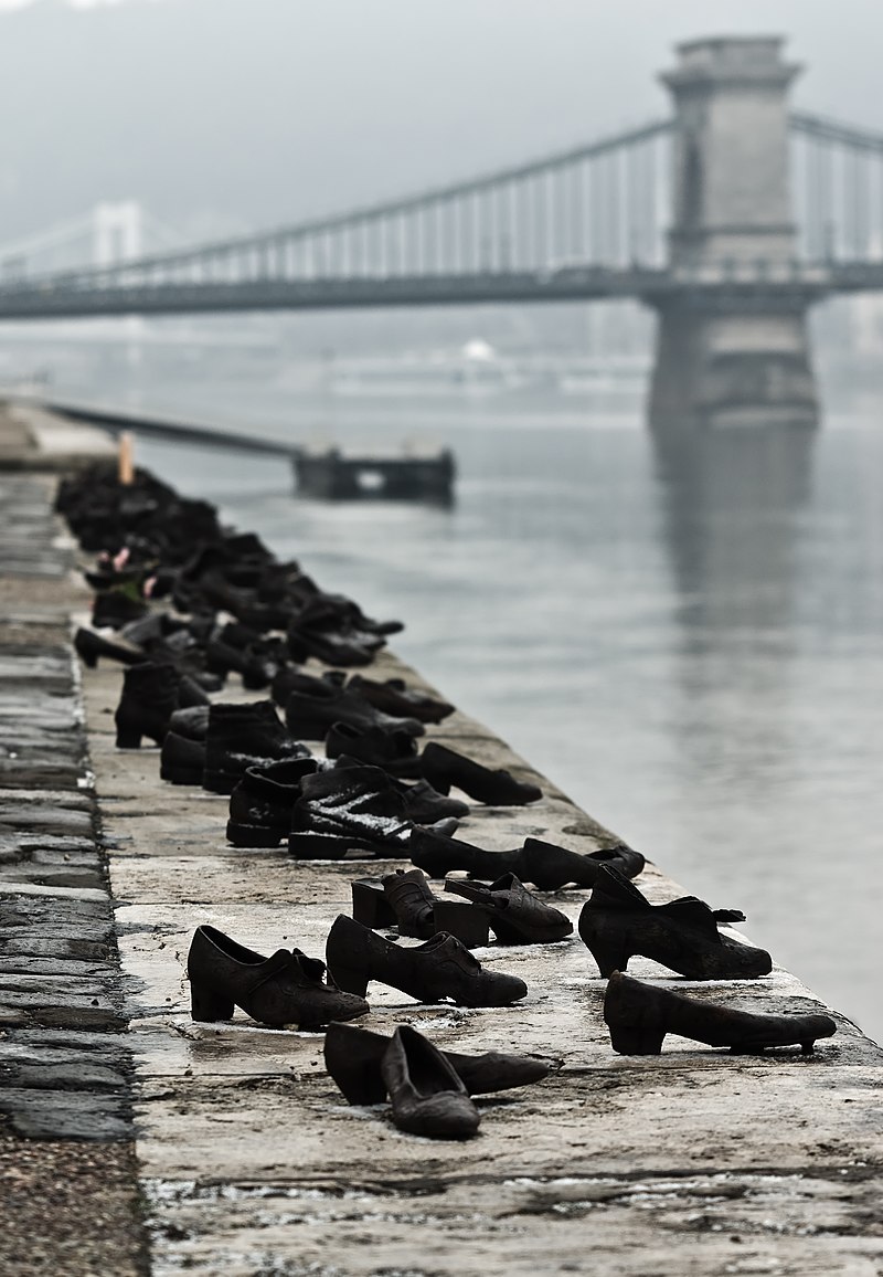 The Shoes on the Danube Bank in Budapest, Hungary