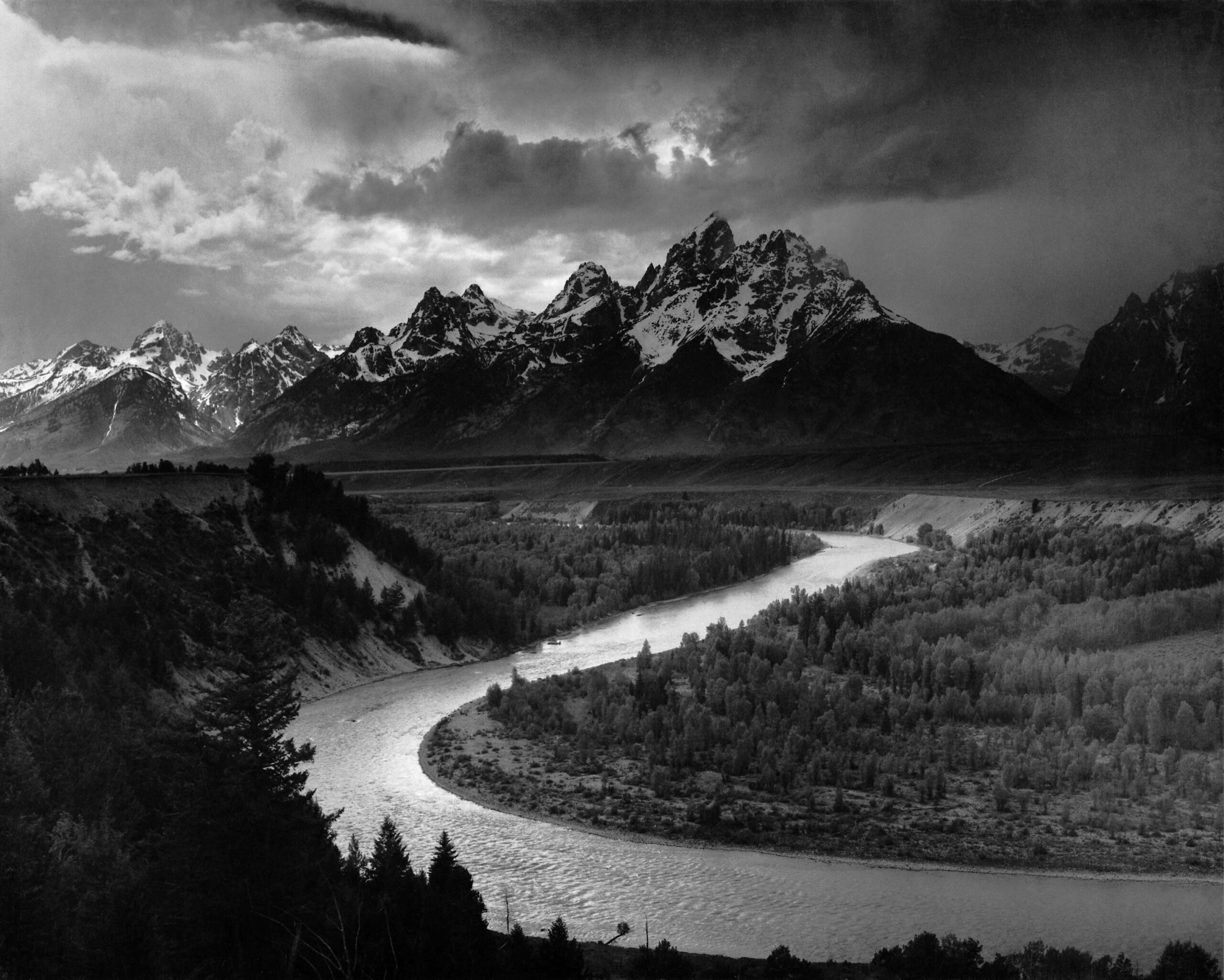 The Tetons and the Snake River, by Ansel Adams