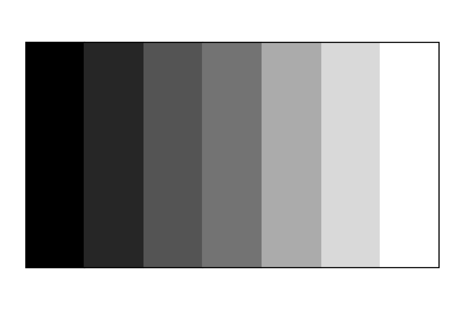 Grayscale Light Value Scale