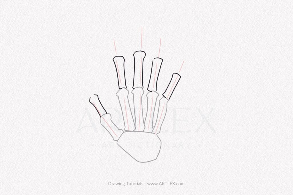 Drawing skeleton hands on my hands in class..,,. Bow before me