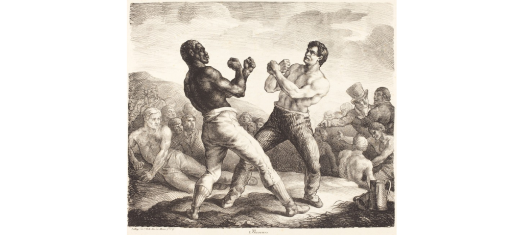 Boxers by Théodore Gericault, 1818