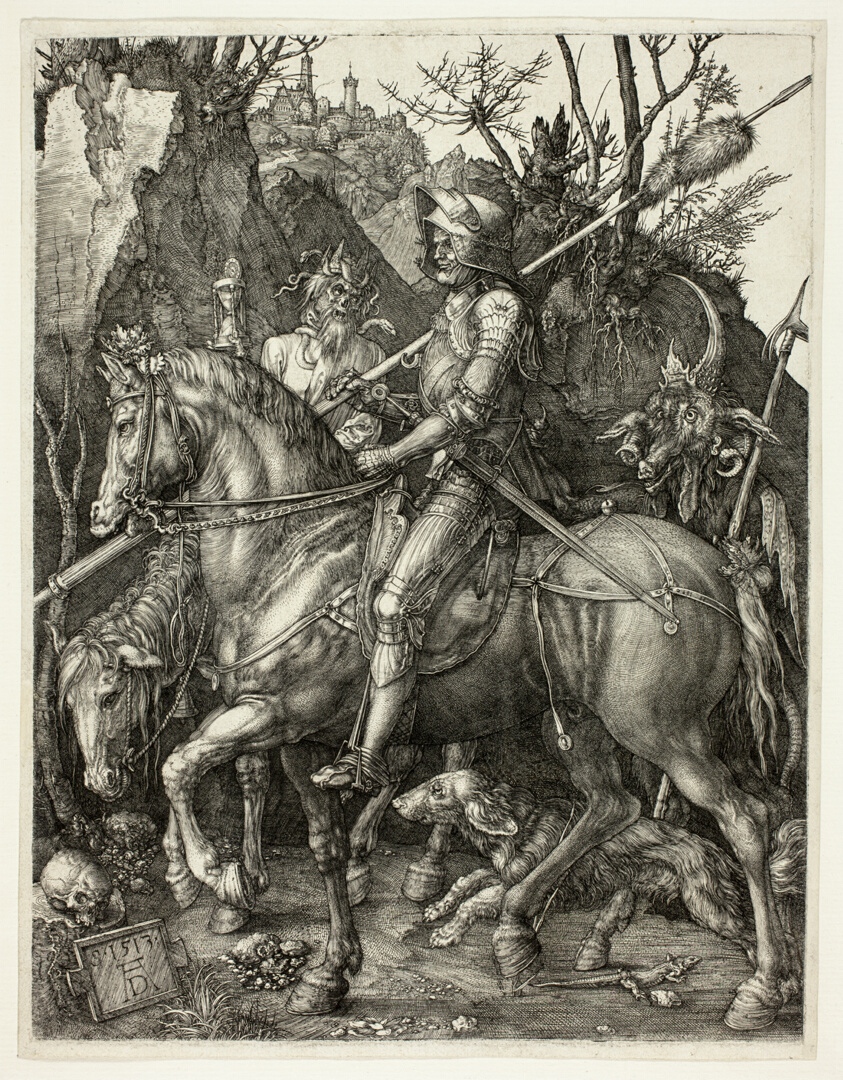 Knight, Death and the Devil - Albrecht Durer, 1513