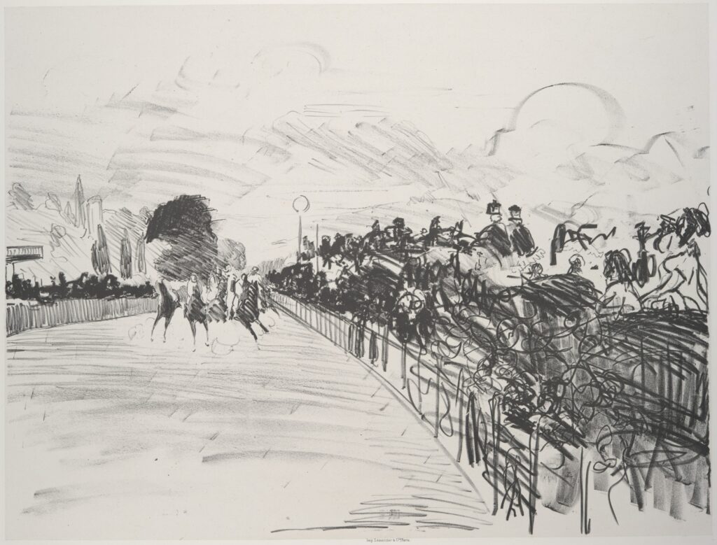 Yarışlar (Les Courses), Edouard Manet, 1865-72