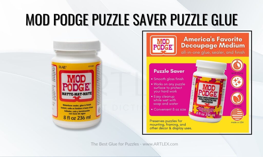 Mod Podge Puzzle Saver Tutorial 