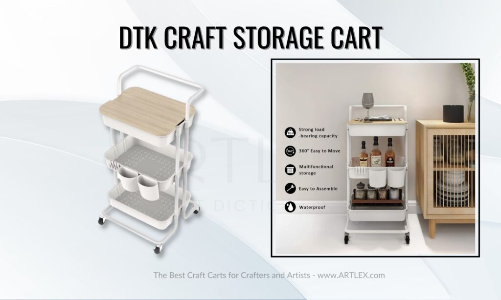 Craft Storage Cart