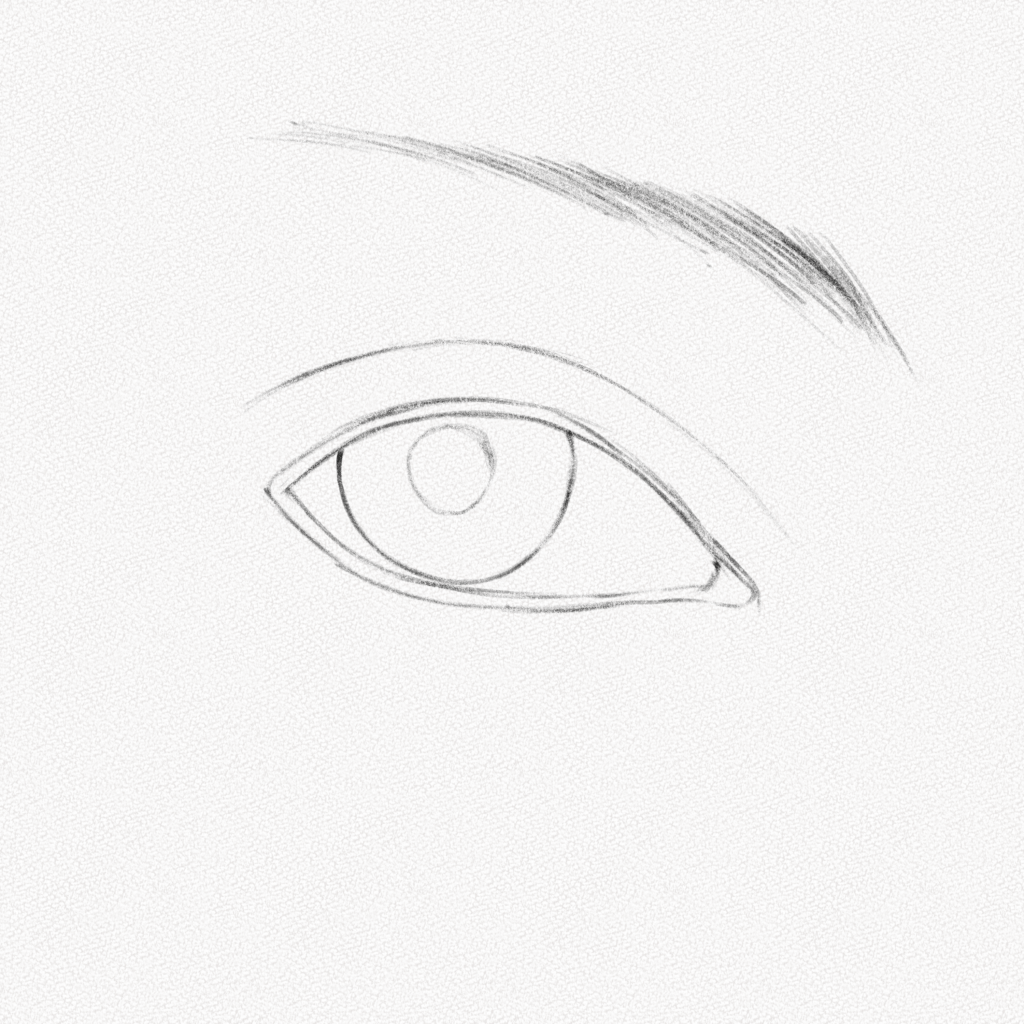 how to draw teary eyes