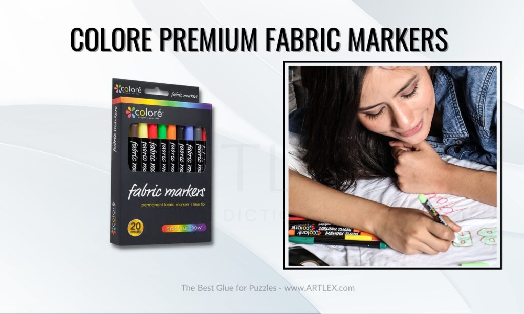 Colore Premium Fabric Markers