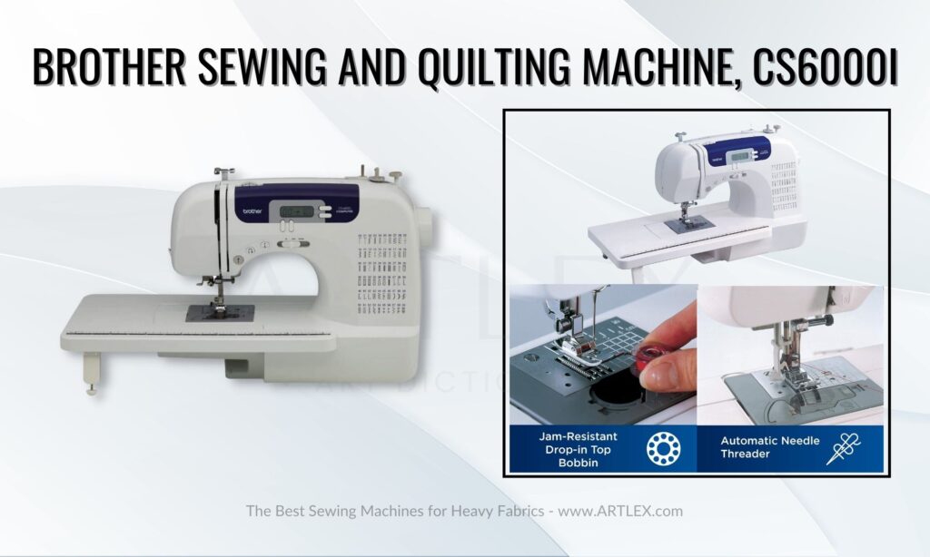 Brother Sewing and Quilting Machine, CS6000i