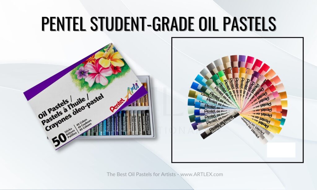Pentel Student-Grade Oil Pastels