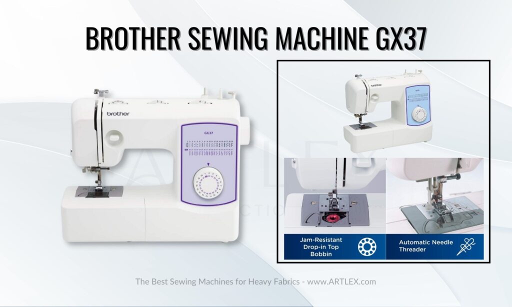 Brother Sewing Machine GX37 for Heavy Fabrics