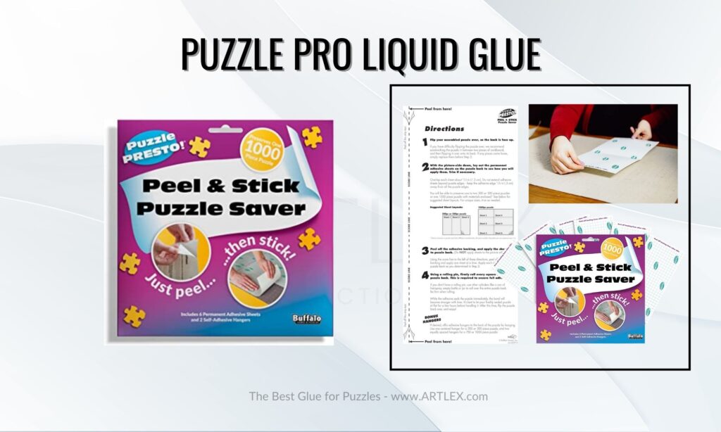 Puzzle Presto Peel & Stick Puzzle Saver 