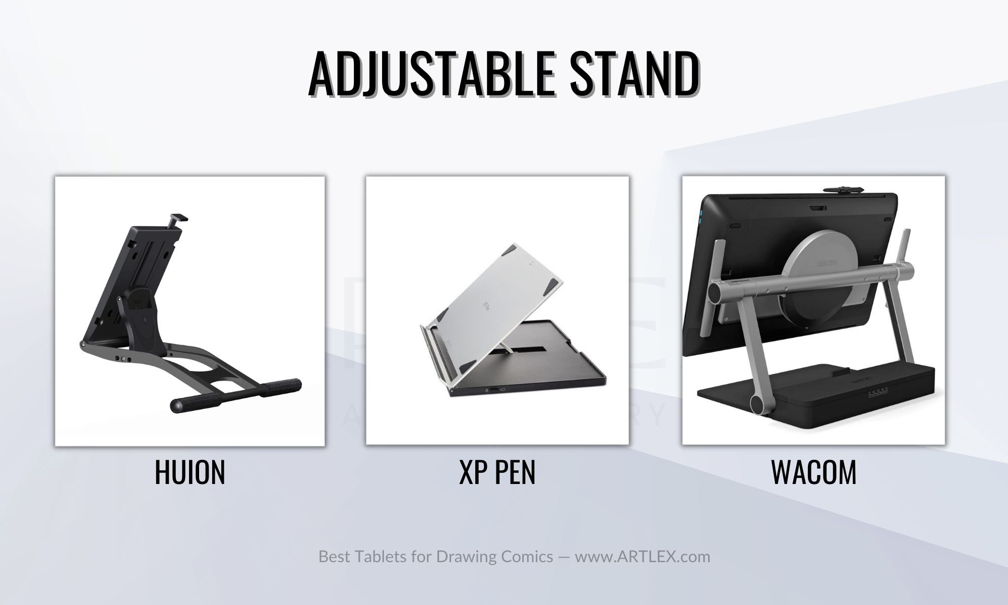 Adjustable Stand for Comic Drawing Tablet