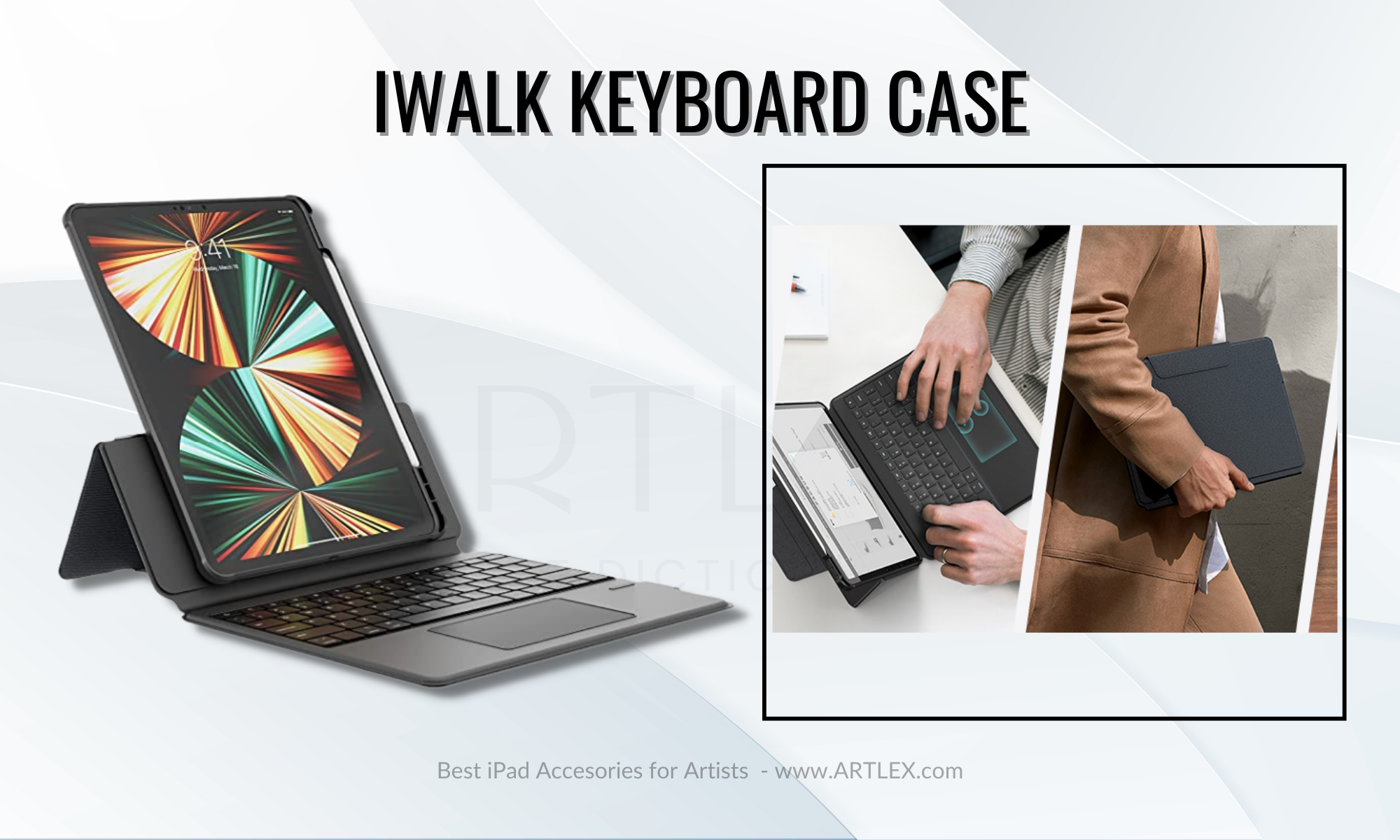 Meilleure housse de clavier économique - iWalk Keyboard Case