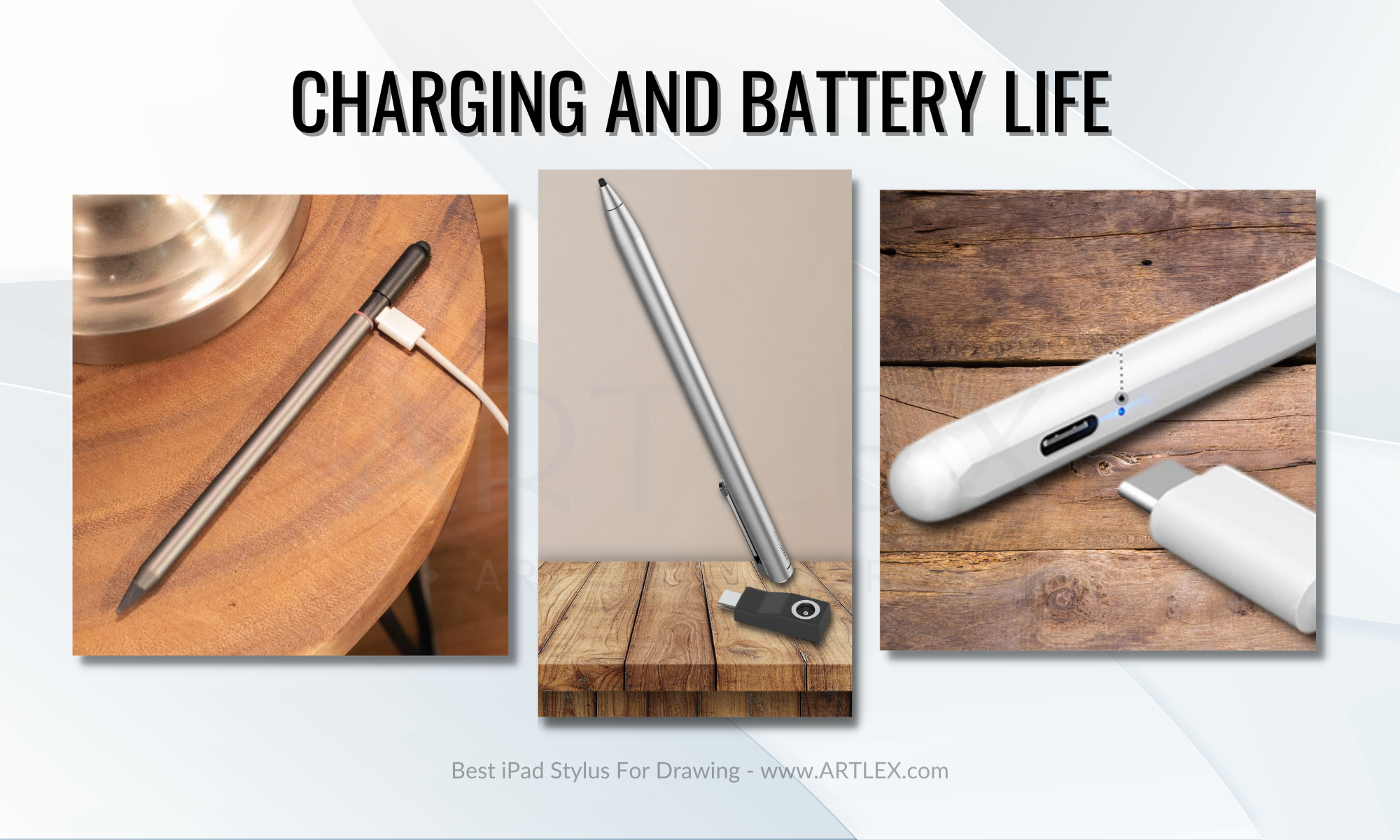 Charging and Battery Life of iPad Stylus