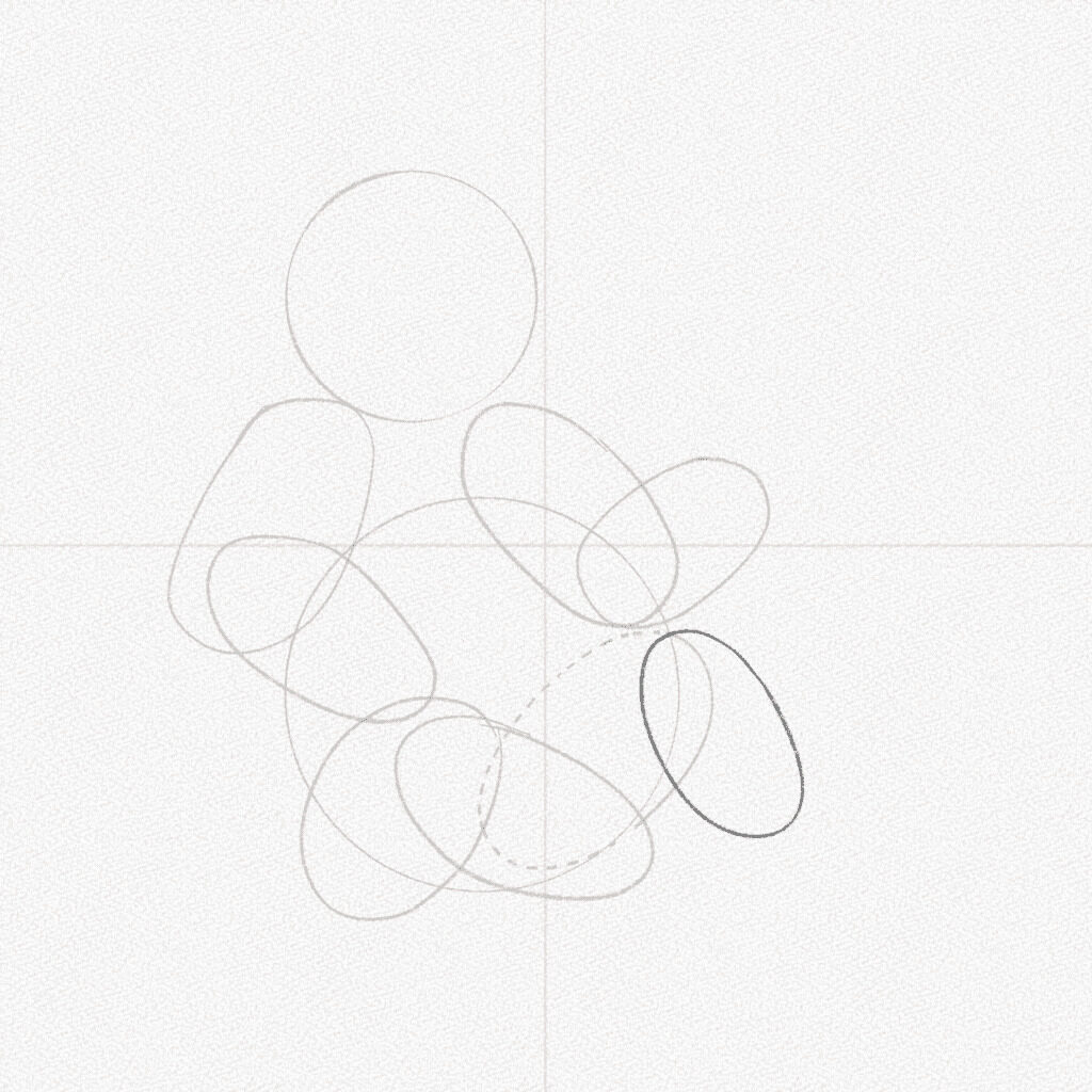 how to draw a panda