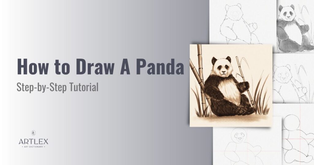 How to draw a panda