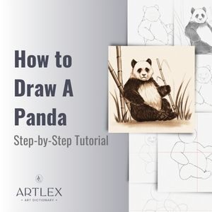 How to draw a panda