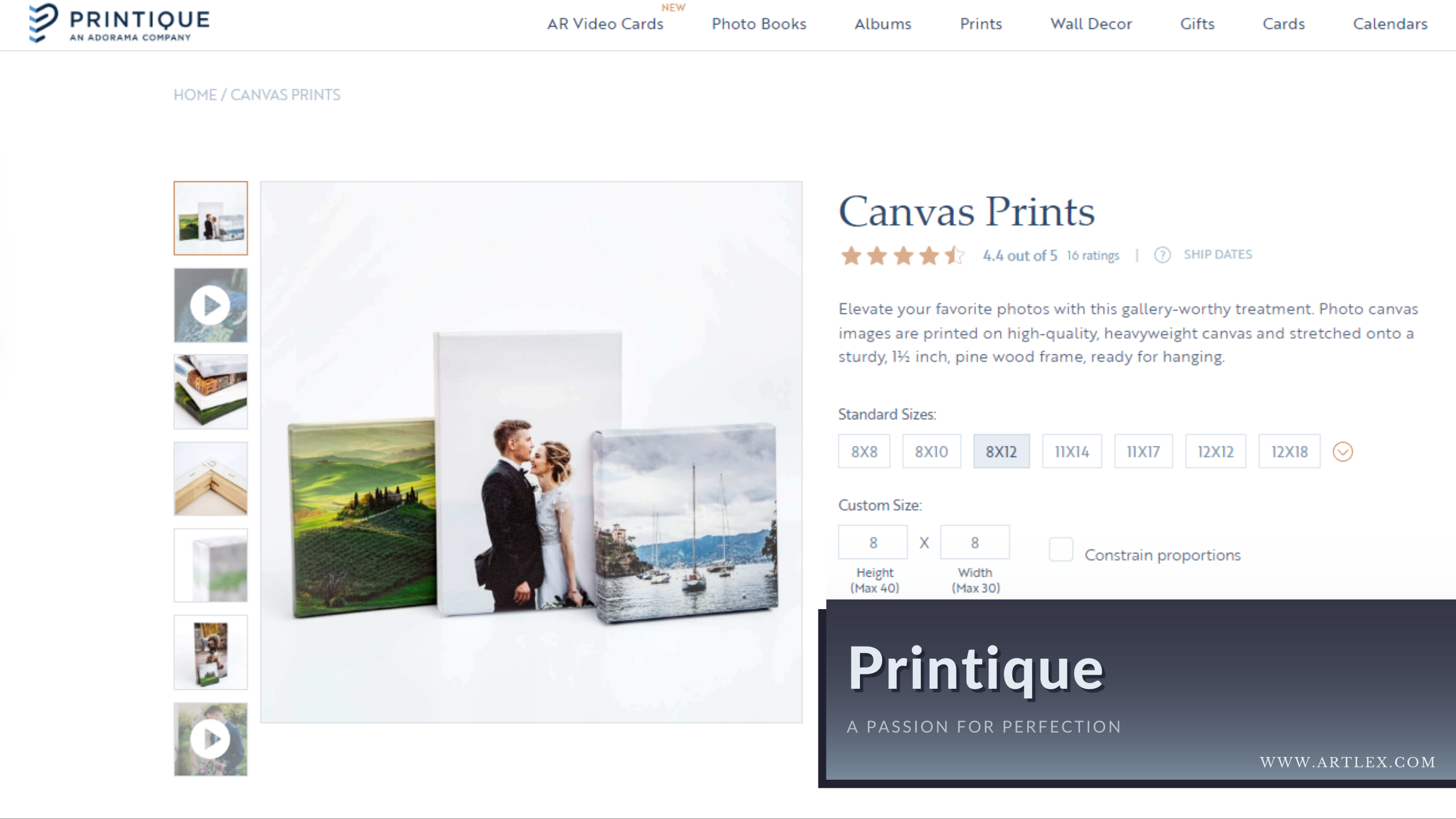 Printique Canvas Prints