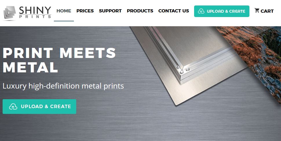 Shiny Prints Metal Print Company