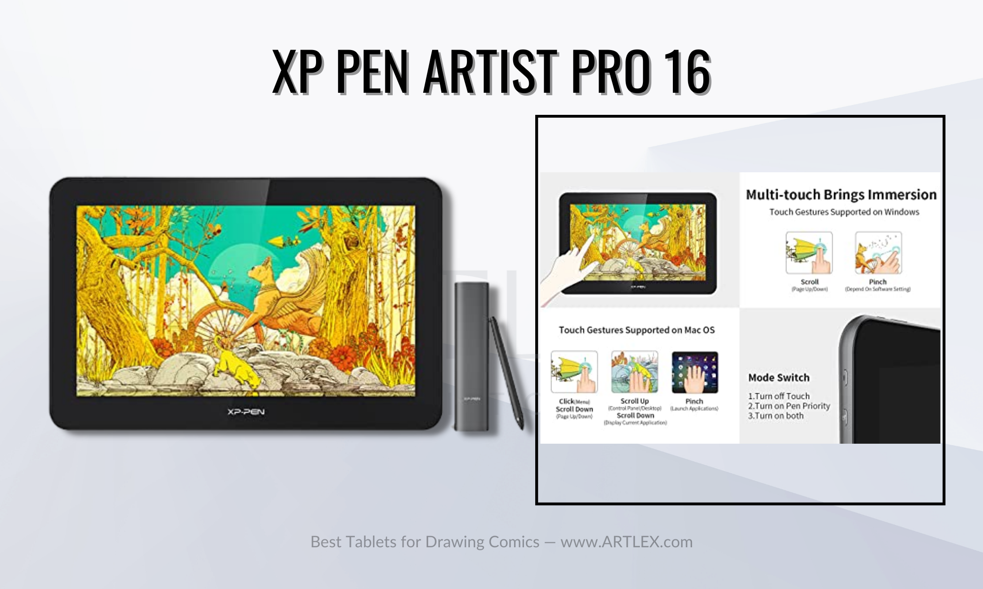 XP Pen Artist Pro 16 TP