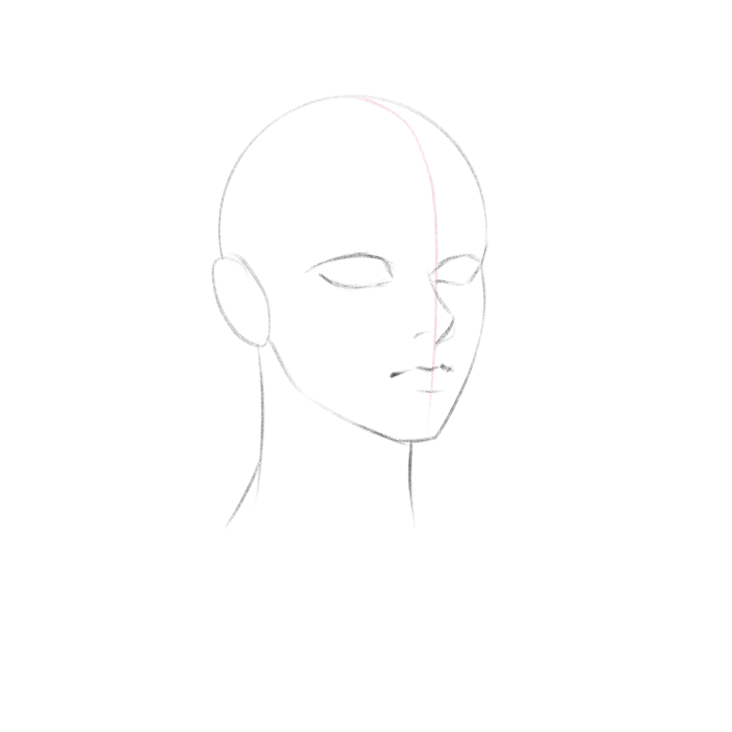 How to Draw a Basic Manga Girl Head Side View  StepbyStep Pictures   How 2 Draw Manga