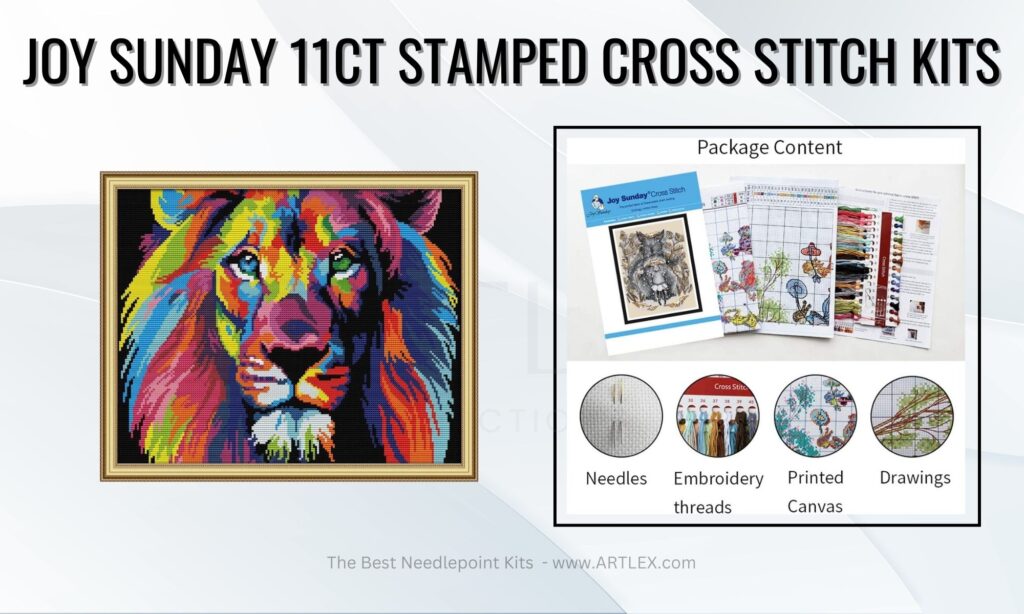 Joy Sunday 11CT Stamped Cross Stitch Kits