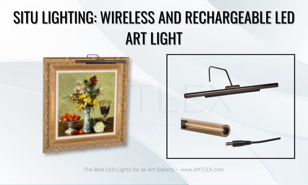 Situ Lighting: Wireless and Rechargeable LED Art Light