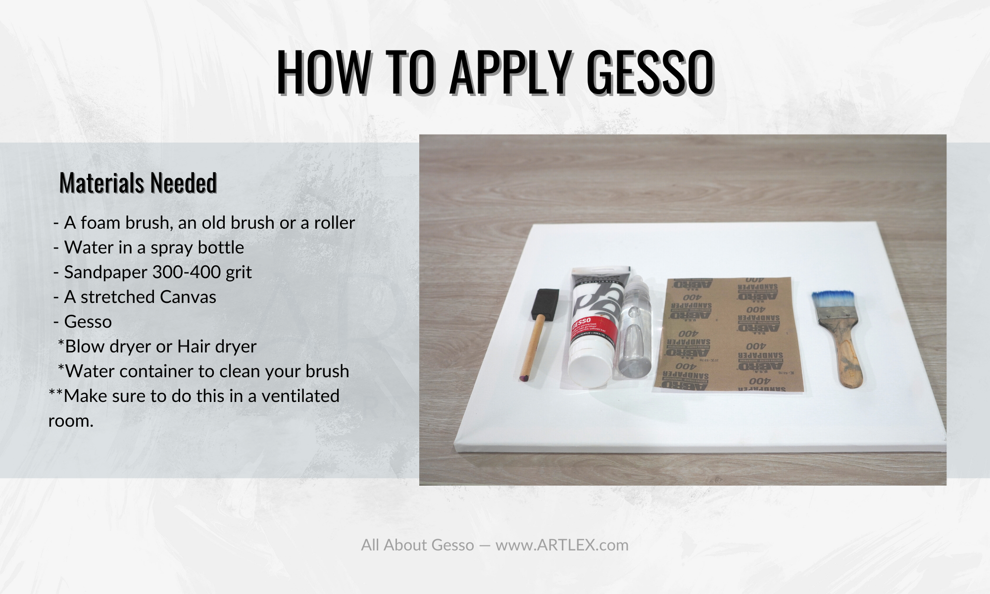 What is Gesso? Definition, History, Types, Uses – Artlex