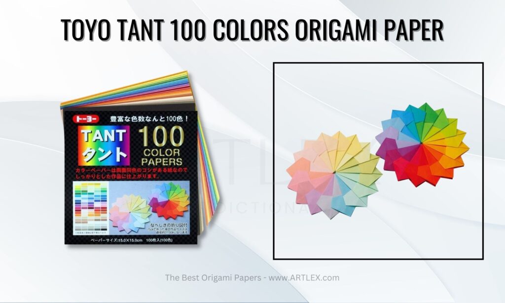 Toyo Tant 100 Colors Origami Paper
