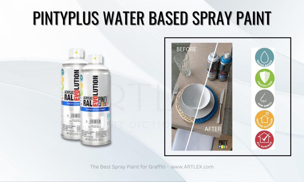 Pintyplus Water Based Spray Paint