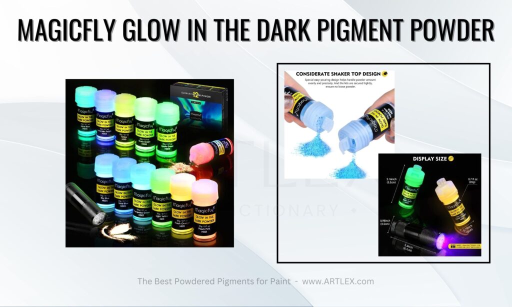 Magicfly Glow in The Dark Pigment Powder