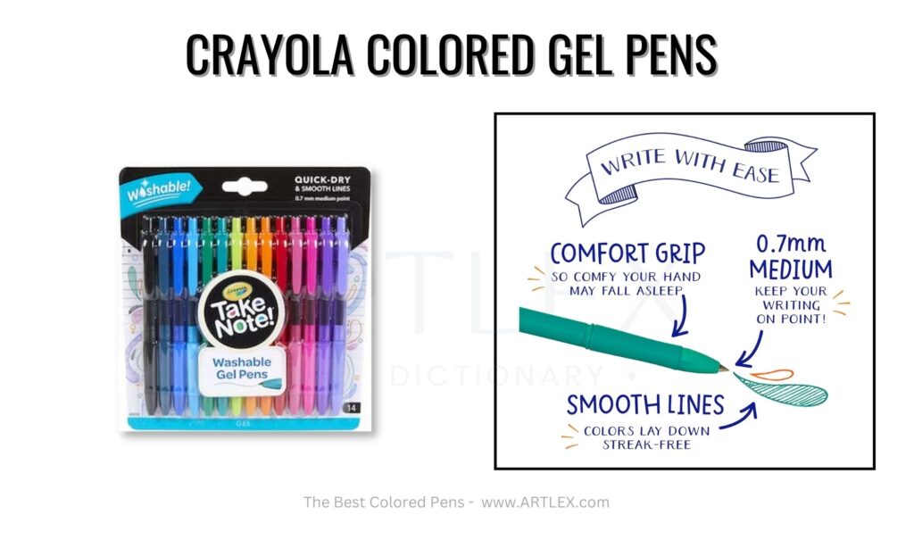 Crayola Colored Gel Pens 