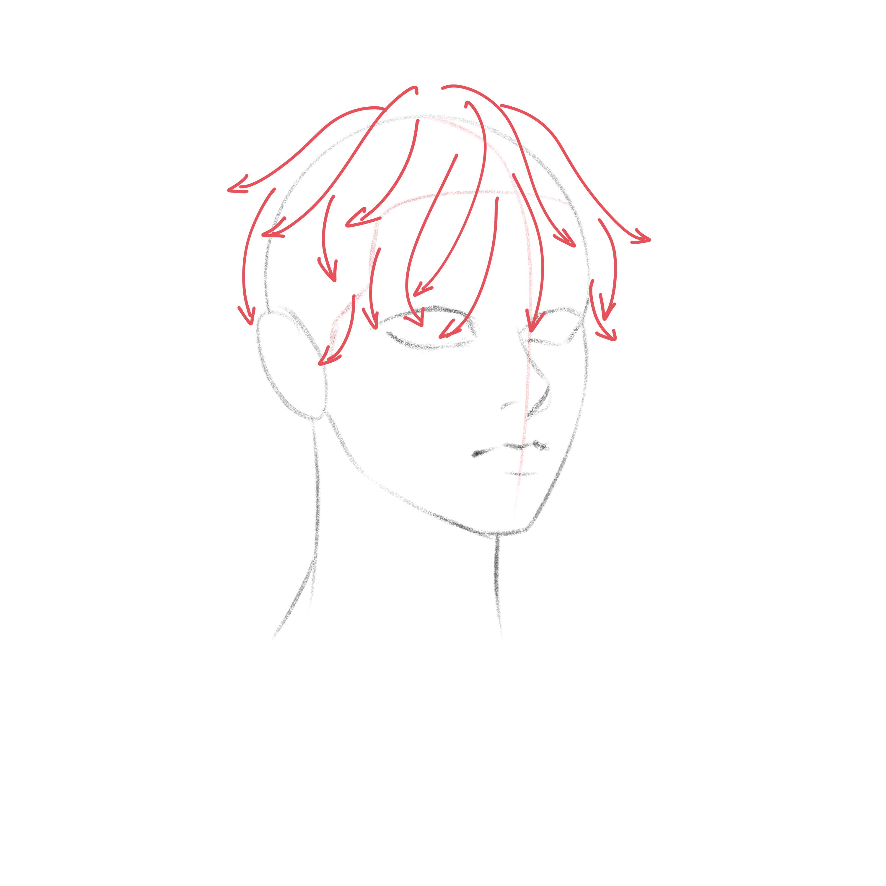 How To Draw Anime Hair