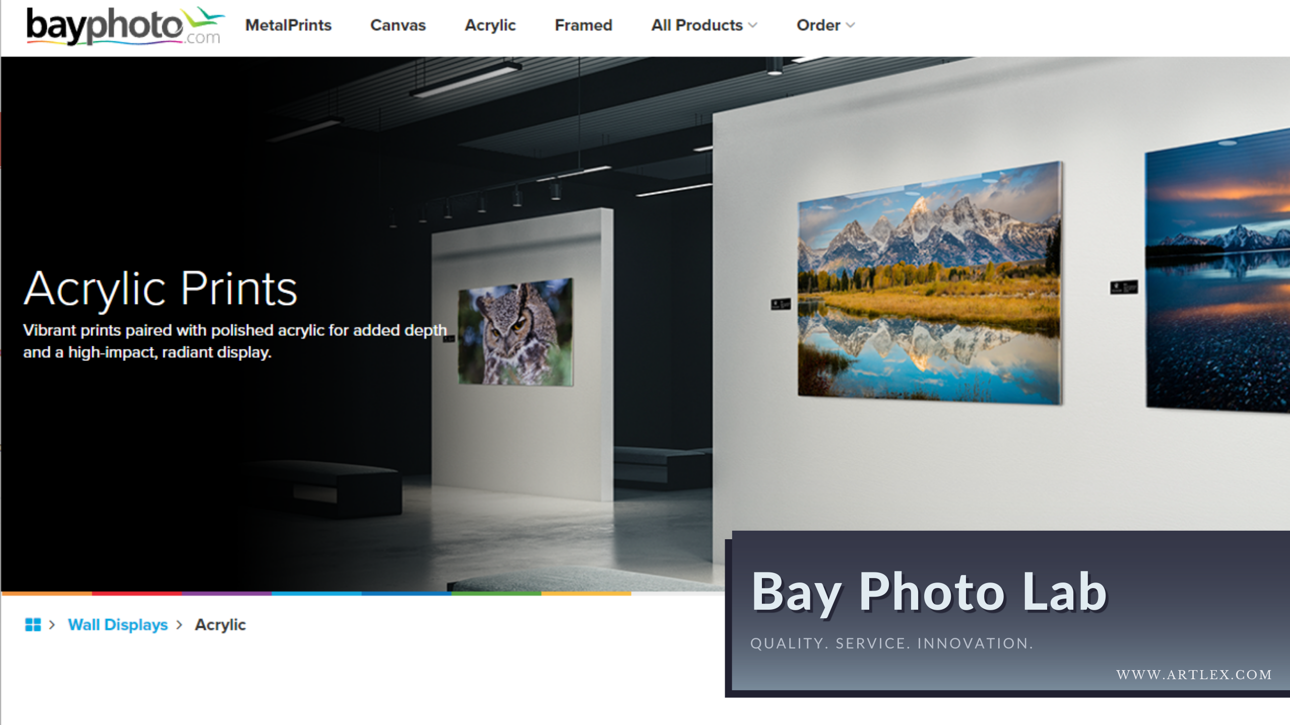 Bay Photo Acrylic Prints