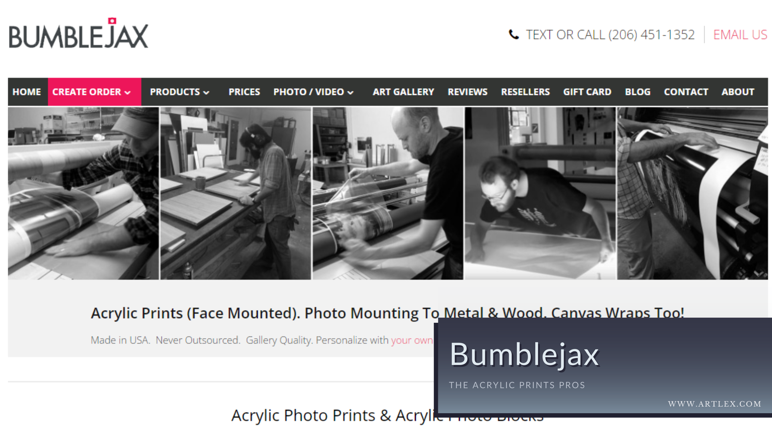BumbleJax Acrylic Prints